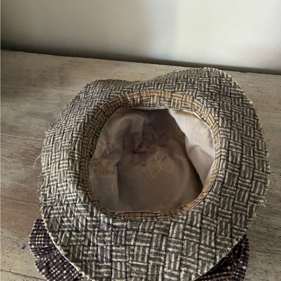 Shabby Chic Bohemian Slouchy Bow Hat - Picture 5 of 9